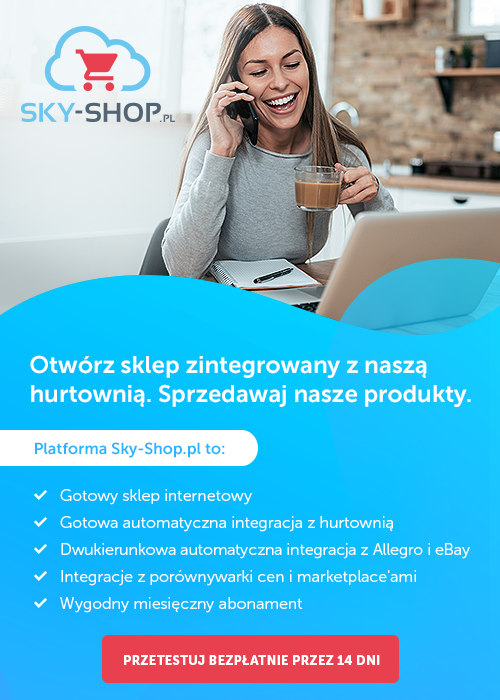 Sky-Shop - otwórz sklep zintegrowany z naszą hurtownią!