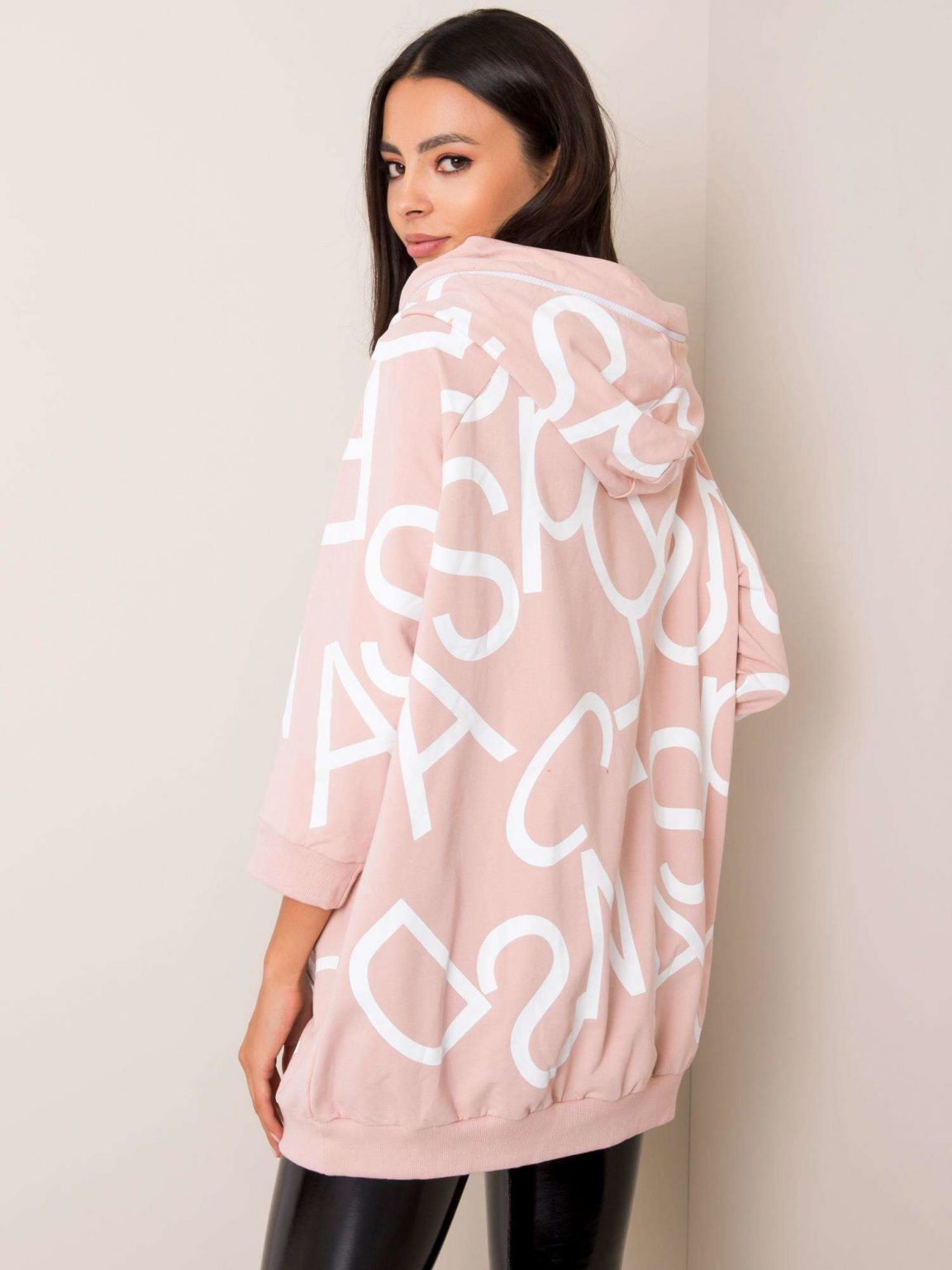 Brudnoróżowa bluza Kathy