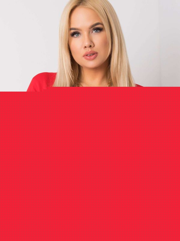 Czerwona bluzka Elvira
