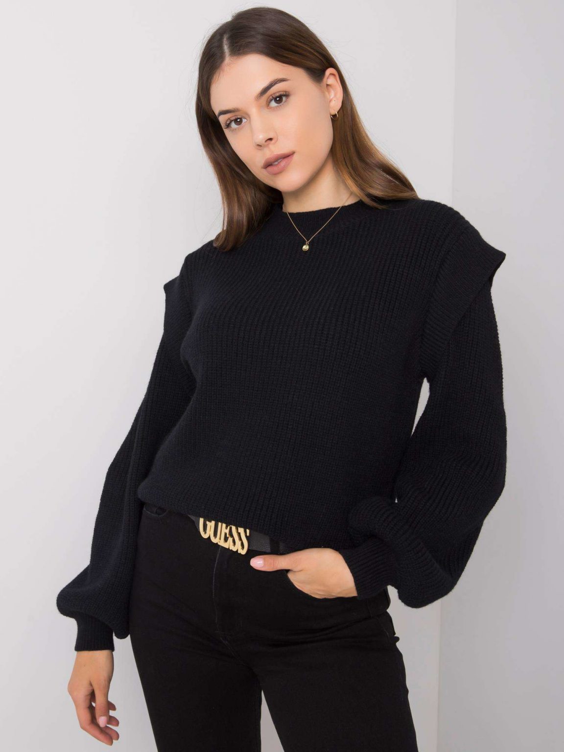 Czarny sweter Constanca