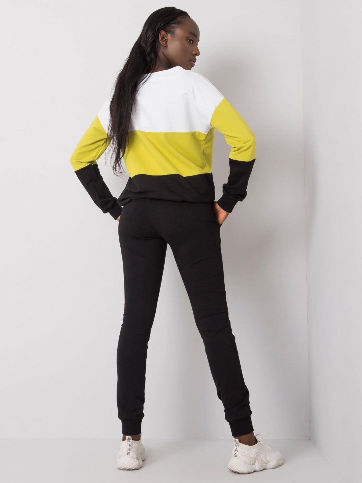 Zielono-czarny komplet Sandra RUE PARIS