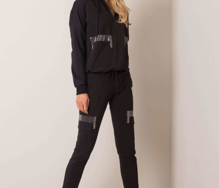 Hurtownia Czarny komplet Jammie