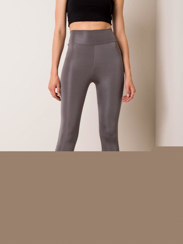 Szare legginsy Funky RUE PARIS