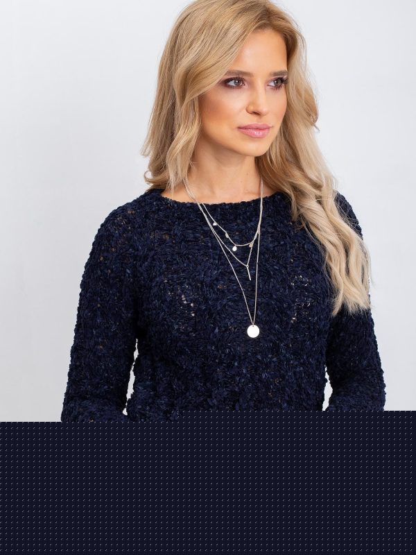Granatowy sweter Jessica