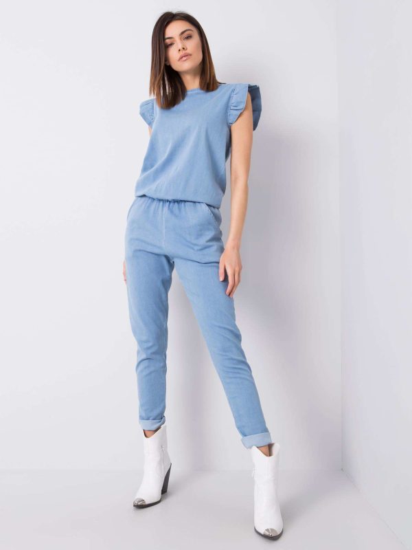 Niebieski kombinezon jeansowy Tokyo