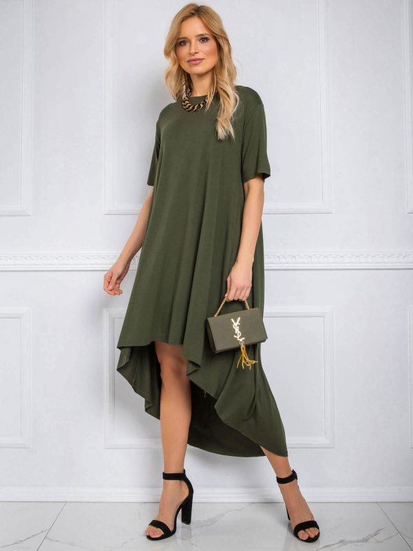 Khaki sukienka Casandra RUE PARIS