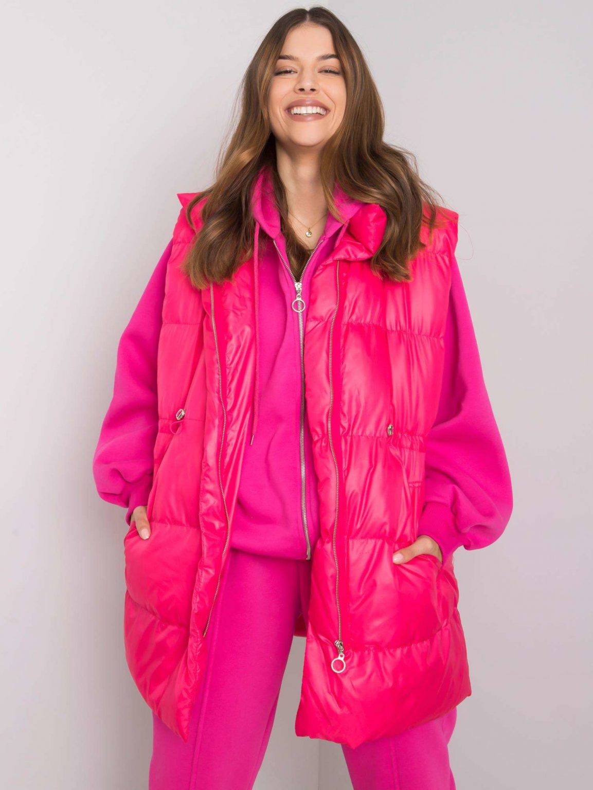 Fuksjowy komplet casualowy Roxanne