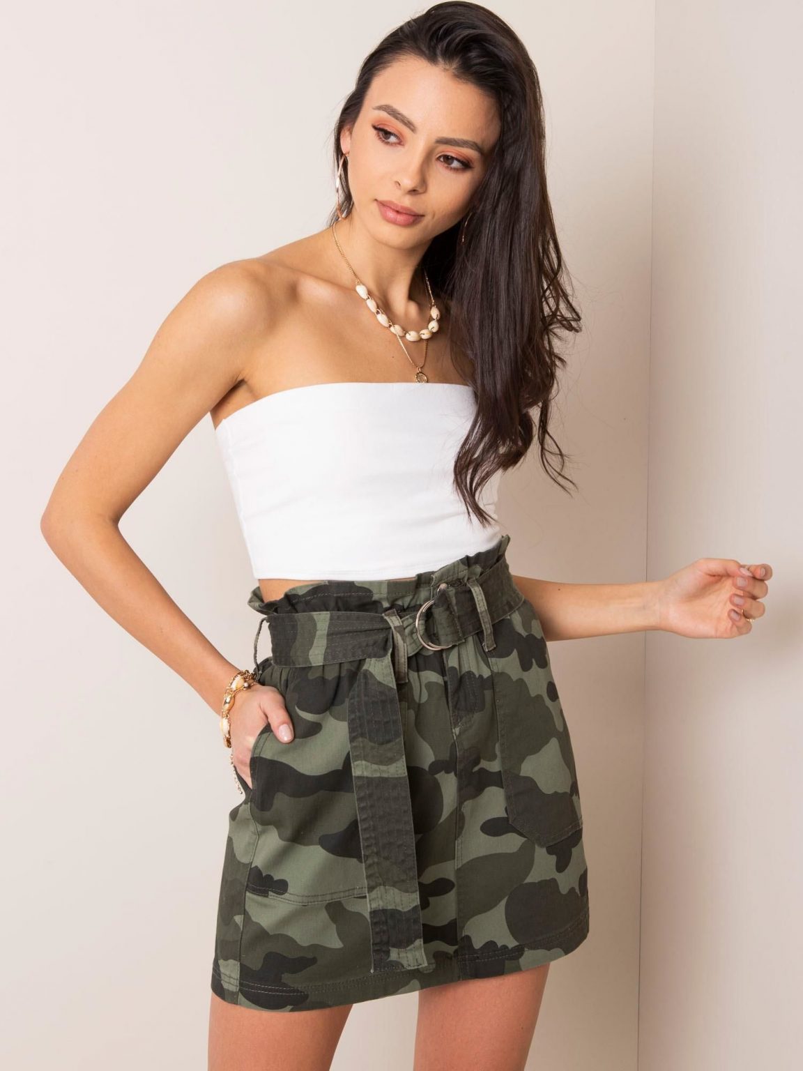 Khaki spódnica General