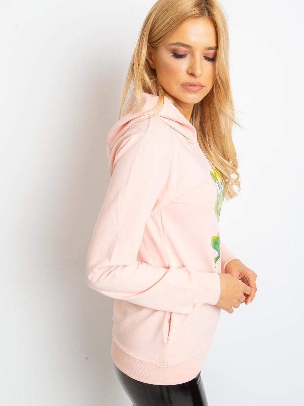 Brzoskwiniowa bluza Froggy