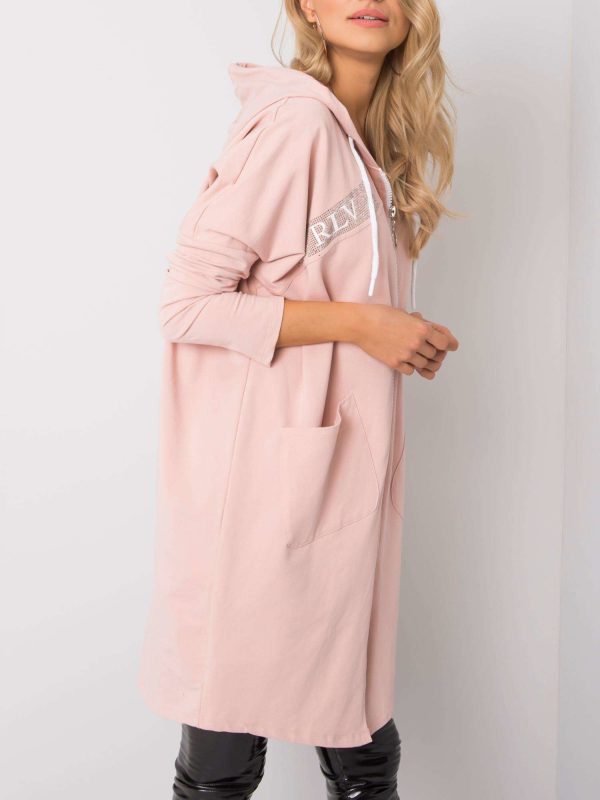 Brudnoróżowa bluza Taylor