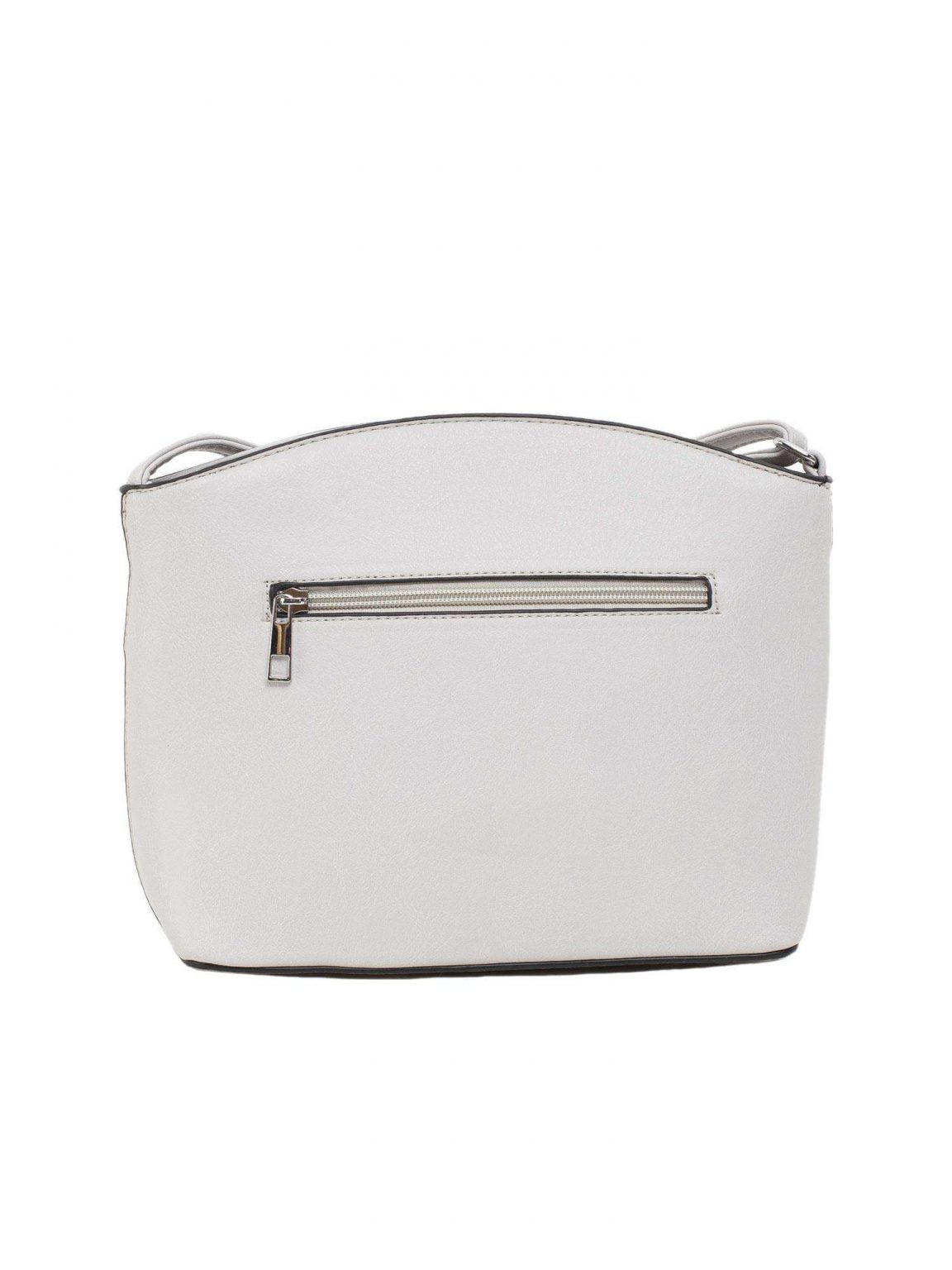 Jasnoszara torebka listonoszka