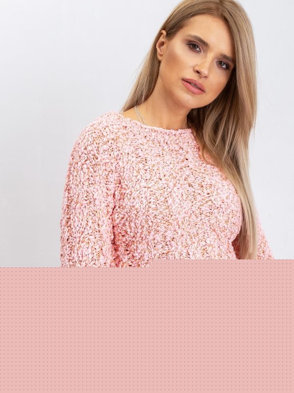 Różowy sweter Erika