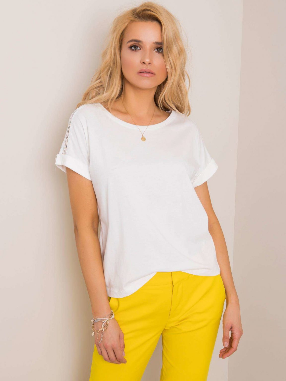 Ecru t-shirt Livia RUE PARIS