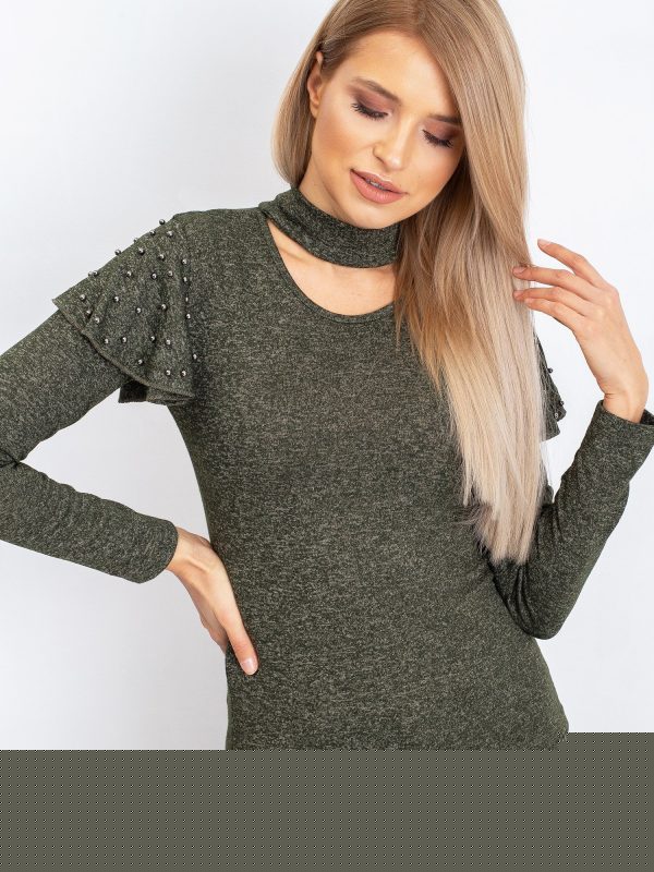 Khaki bluzka Everly