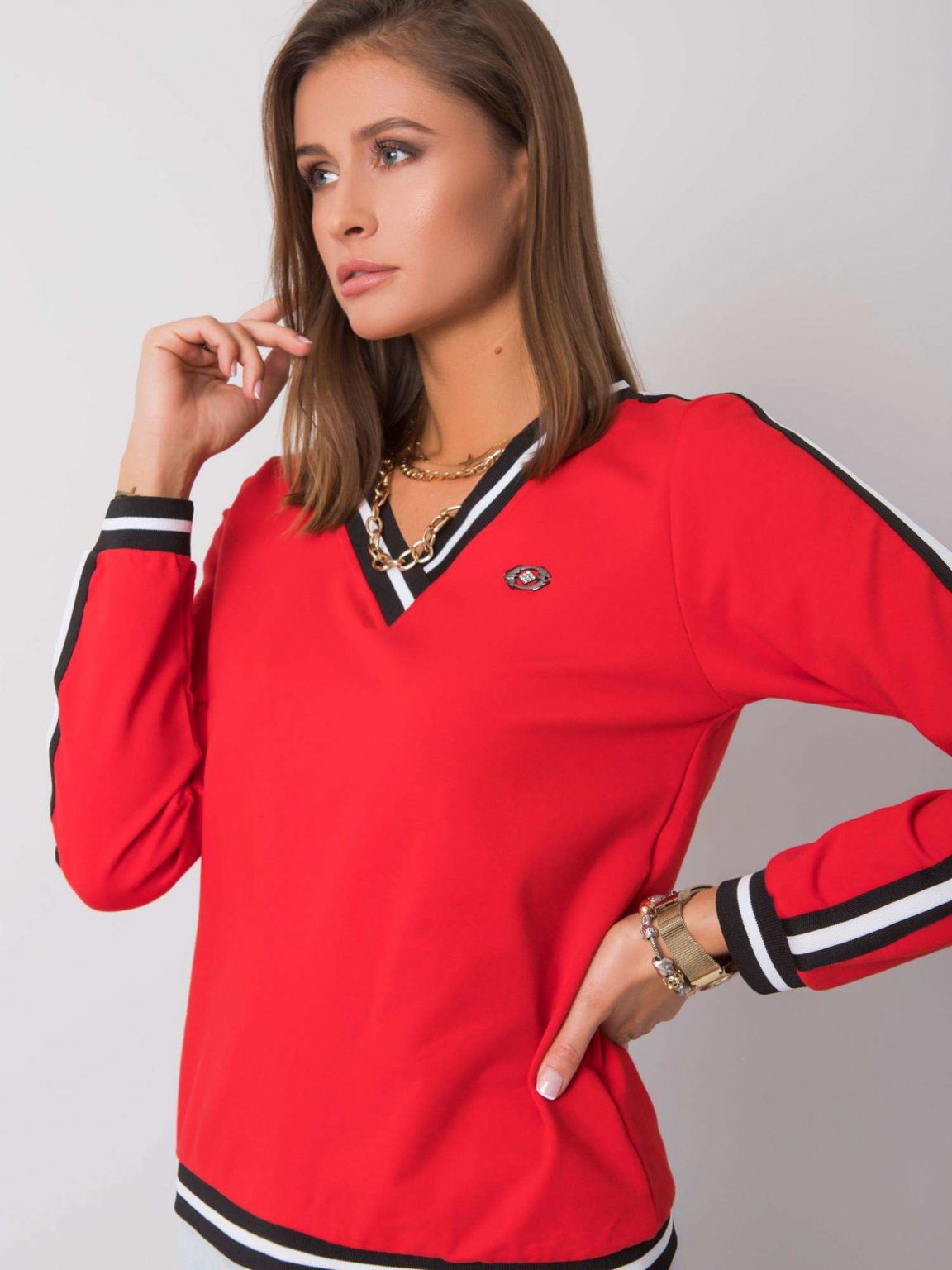 Czerwona bluzka Whisper