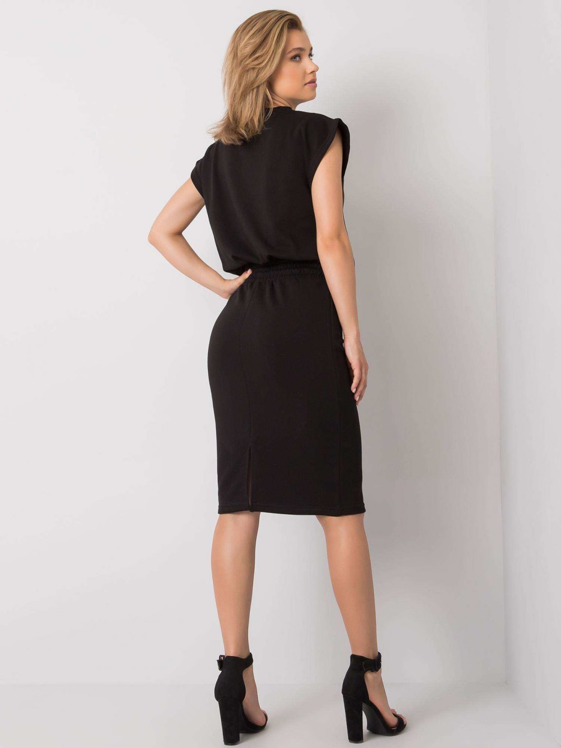 Czarny damski komplet bawełniany Schelda