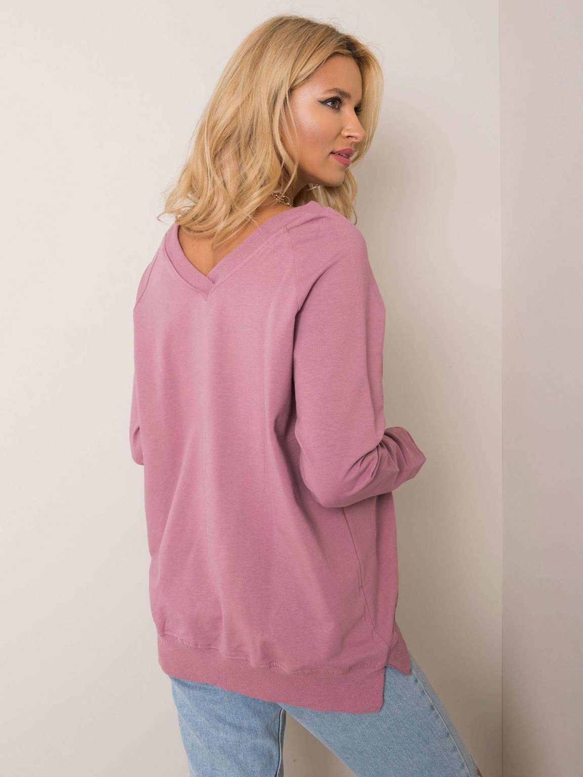 Wrzosowa bluza Leila RUE PARIS