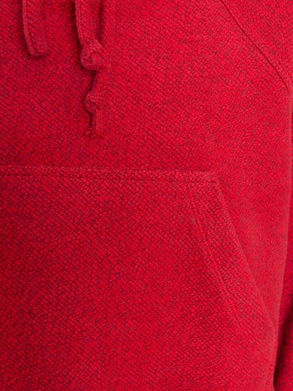 Ciemnoczerwona bluza z kieszenią BSL