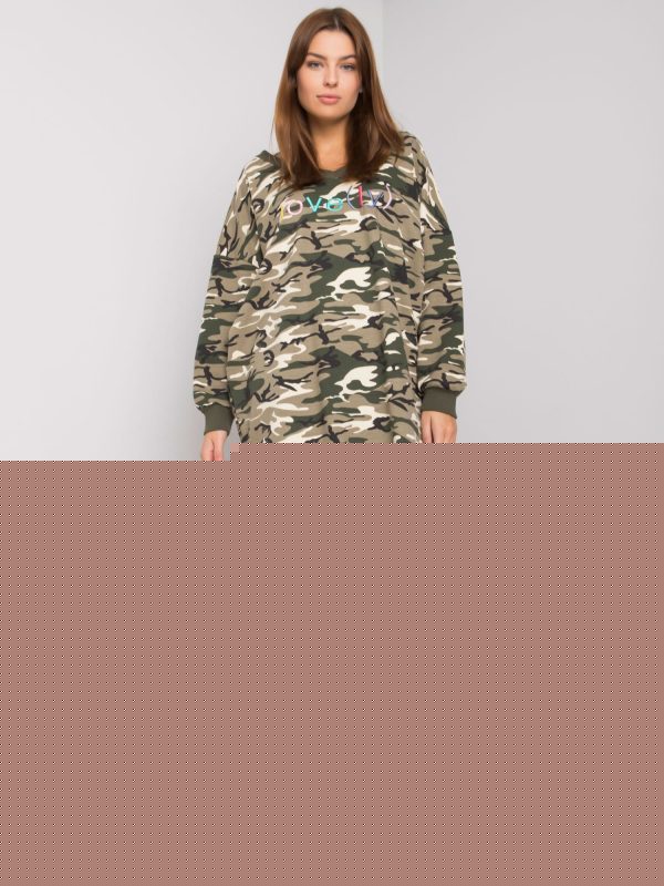 Khaki tunika moro z napisem Emira