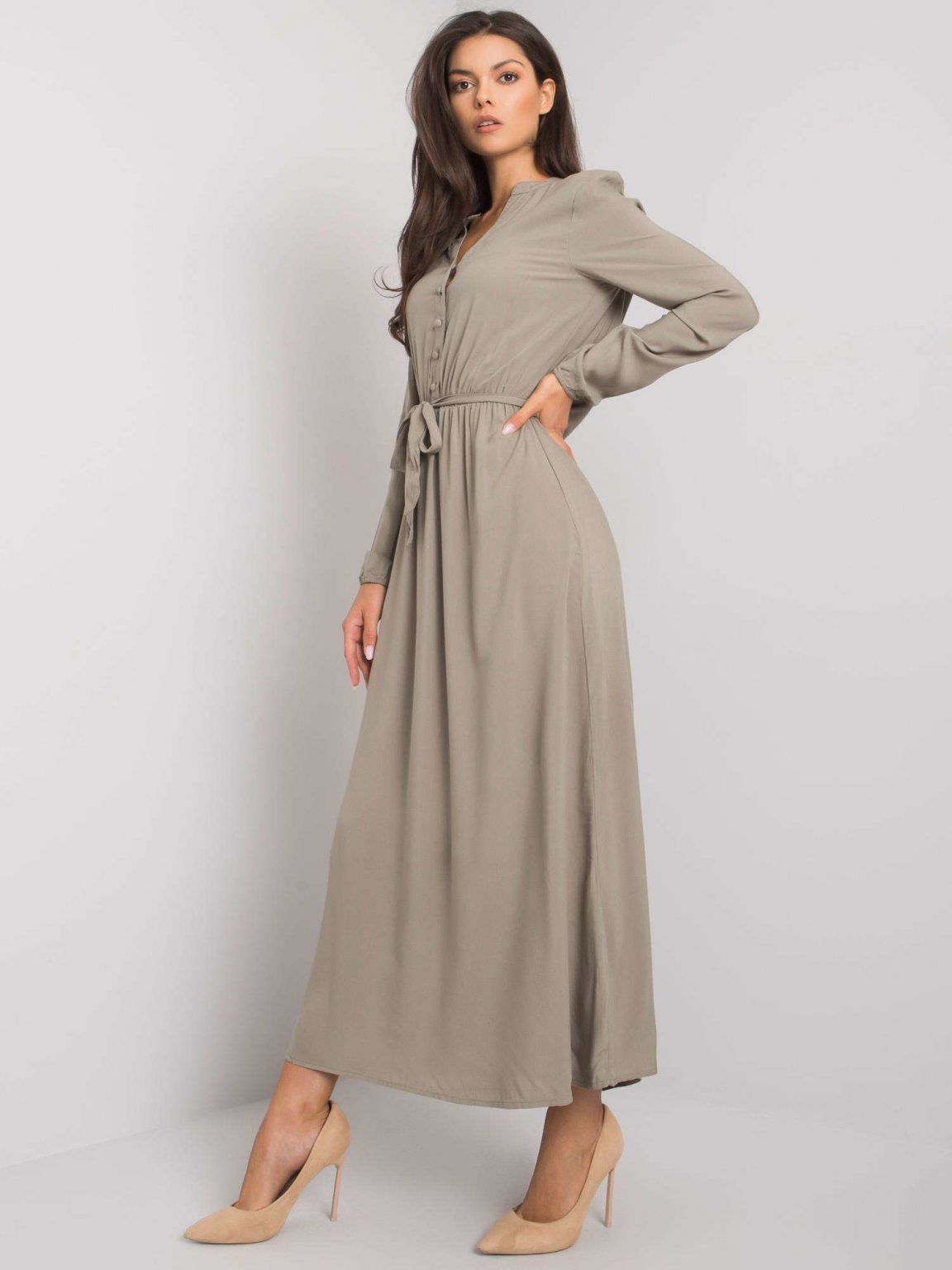 Zielona sukienka maxi Nahila FRESH MADE