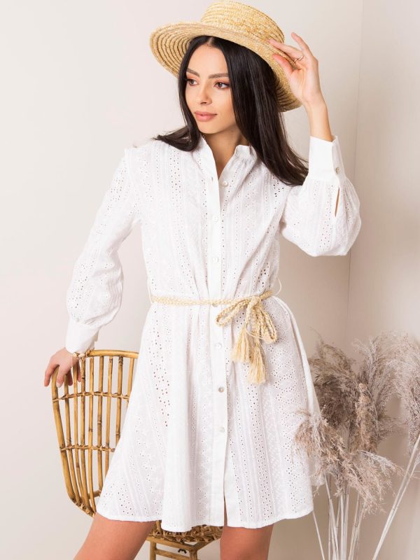 Biała sukienka Betty