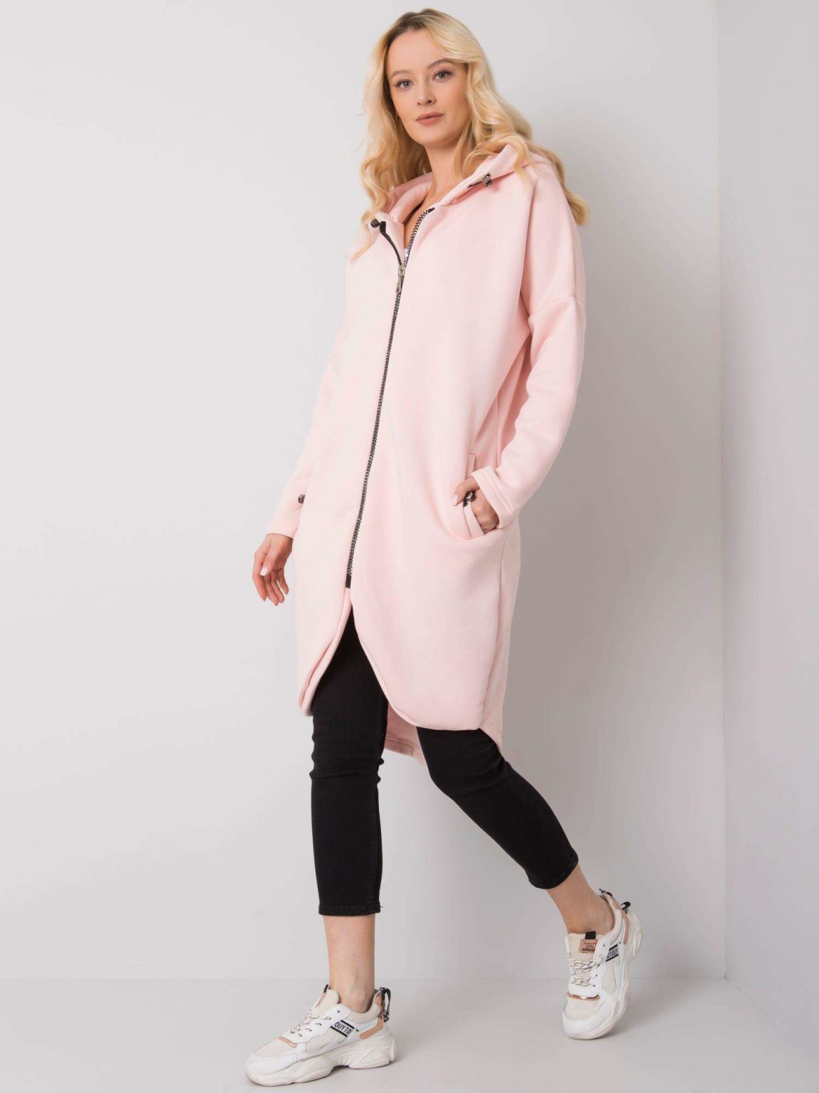 Jasnoróżowa bluza Tina RUE PARIS
