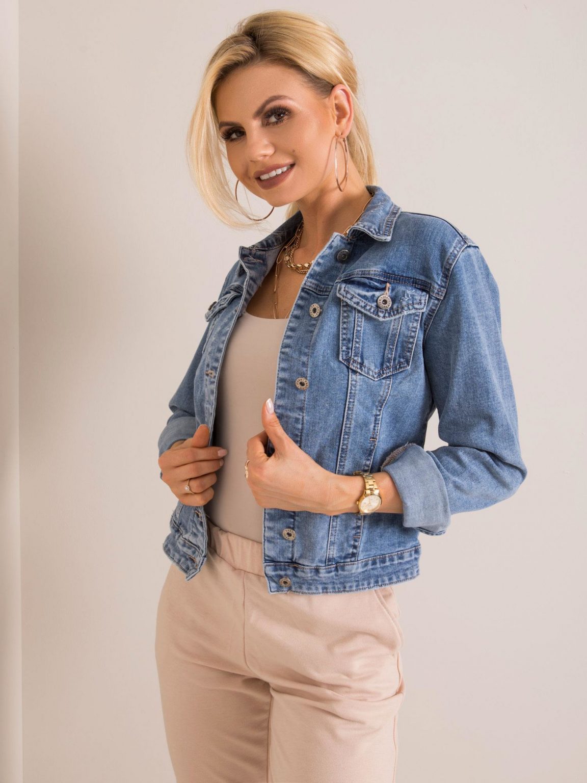 Niebieska kurtka Misty