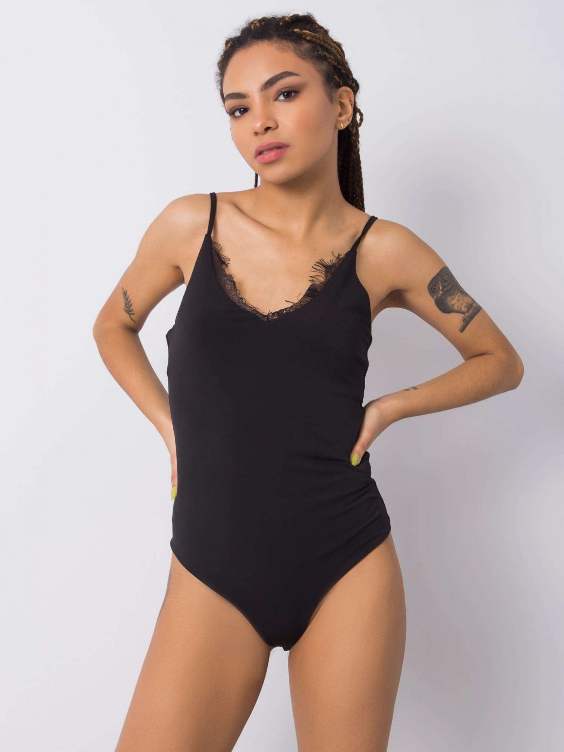 Czarne body Savannah RUE PARIS