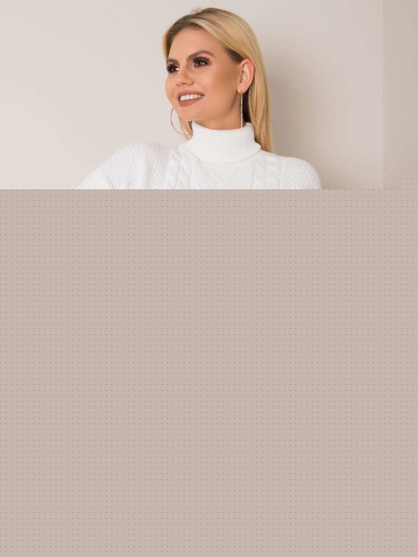 Biały sweter Losanna