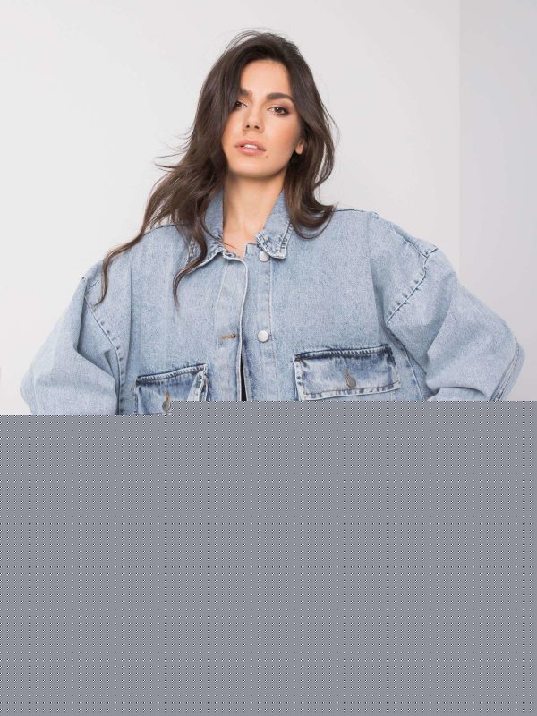 Jasnoniebieska koszula z denimu Betsy RUE PARIS