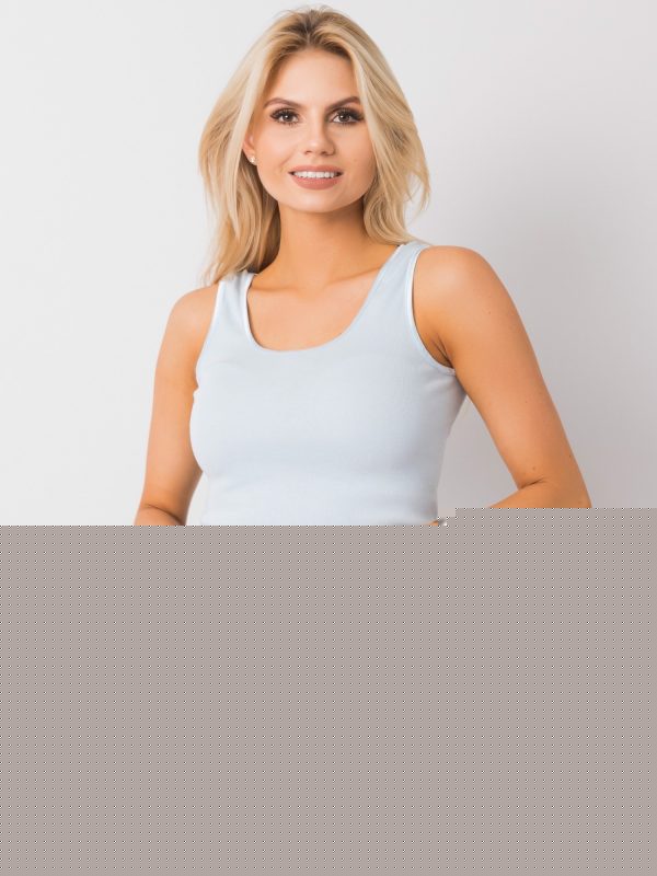 Jasnoniebieski top Missy