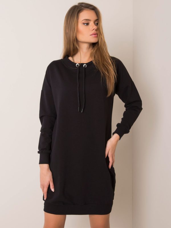 Czarna sukienka Nessa RUE PARIS