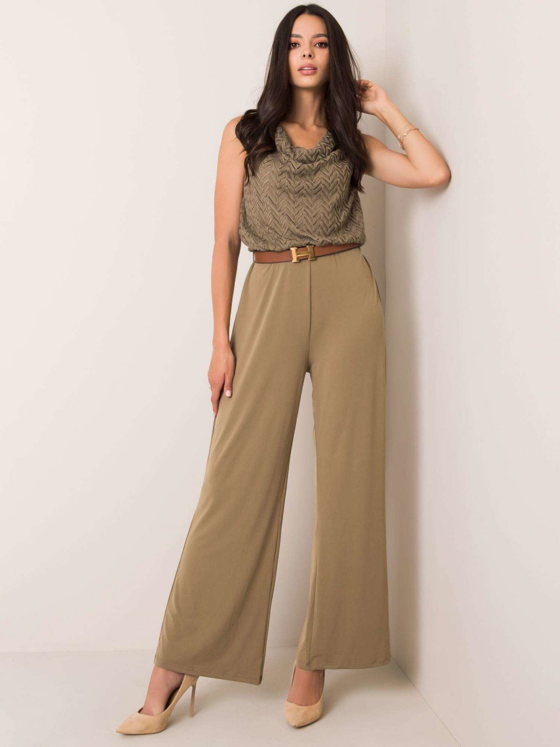 Khaki kombinezon Rosalie RUE PARIS