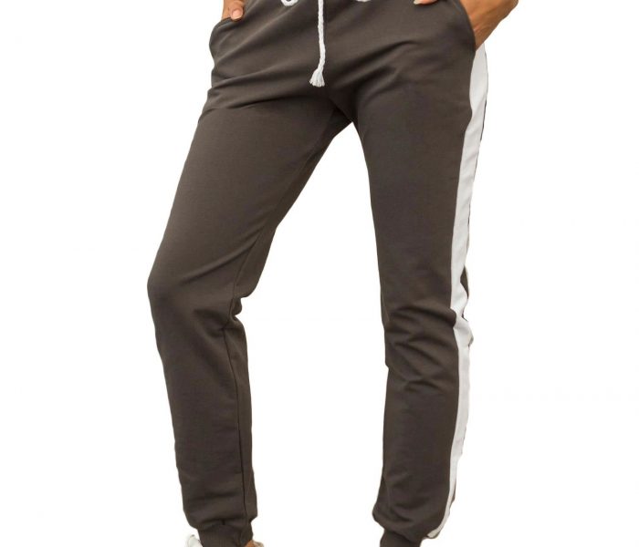 Hurtownia Ciemne khaki spodnie Carter