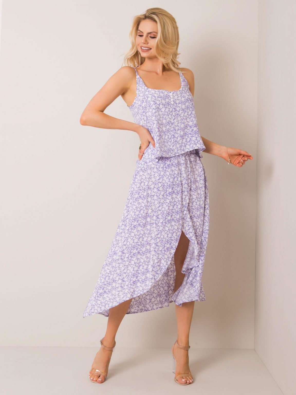 Fioletowy top Ellena RUE PARIS