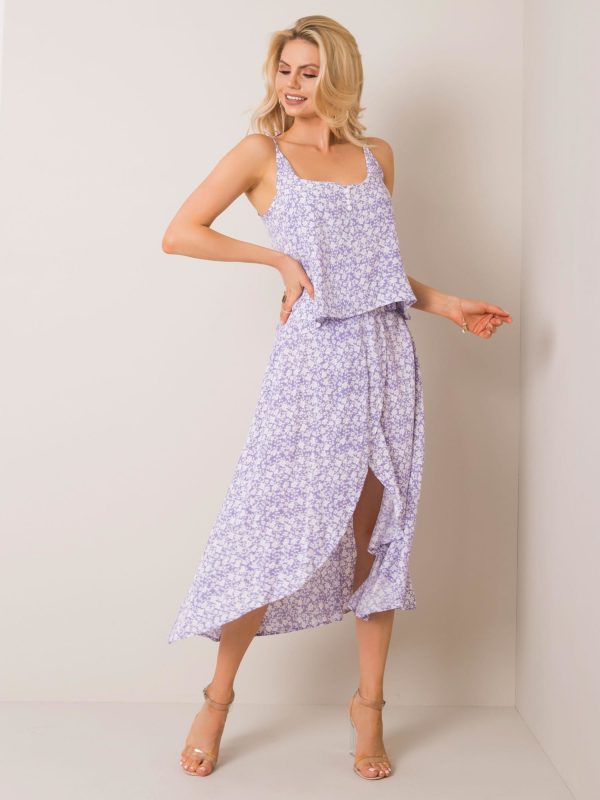 Fioletowy top Ellena RUE PARIS