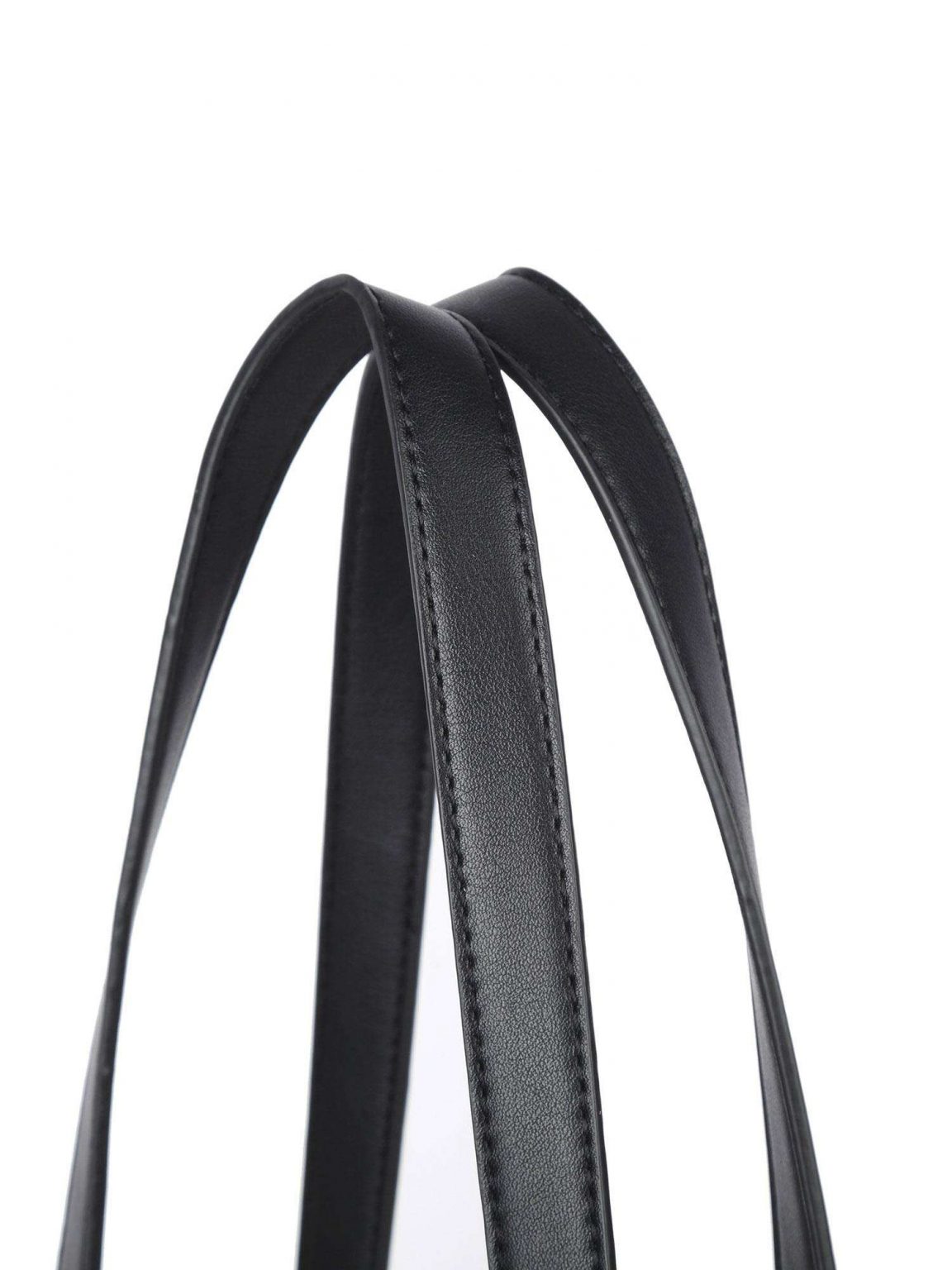 Czarna shopperka LUIGISANTO