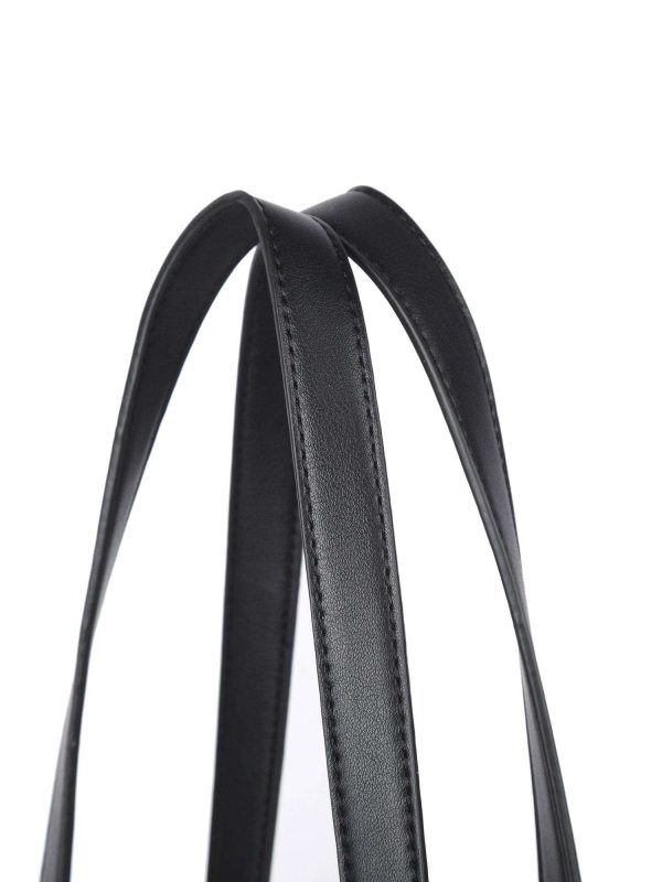 Czarna shopperka LUIGISANTO