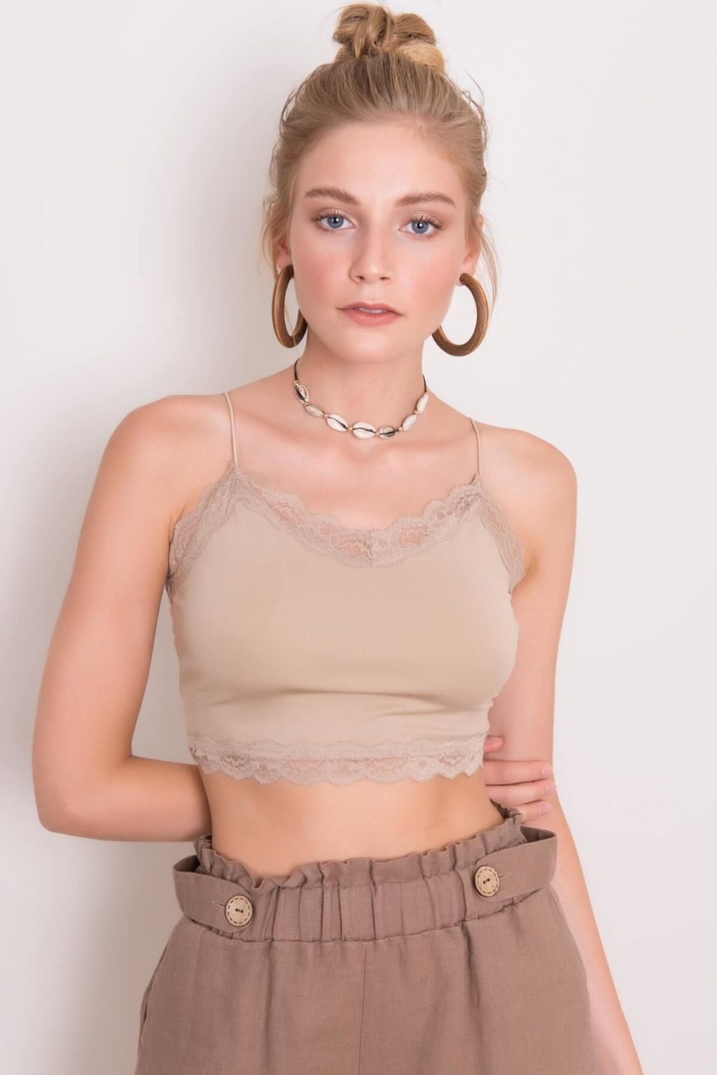 Beżowy top BSL