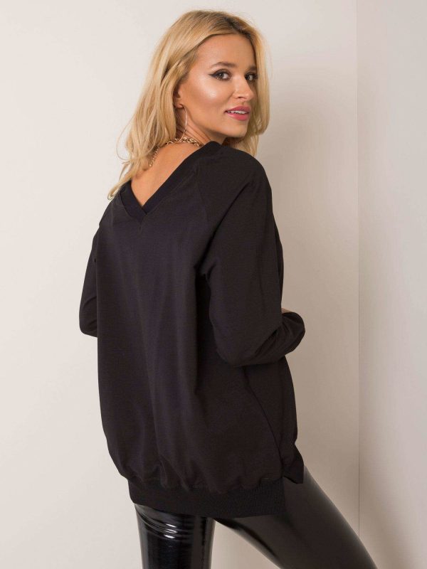 Czarna bluza Leila RUE PARIS