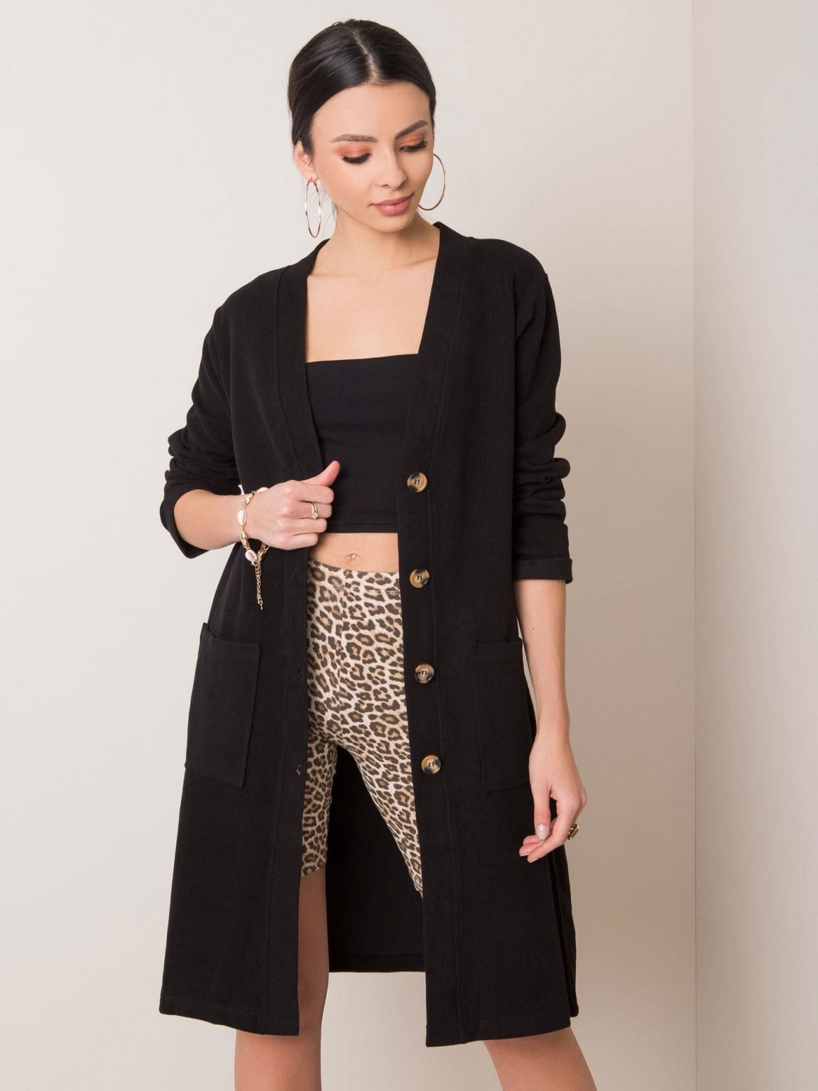 Czarny sweter Tovy RUE PARIS