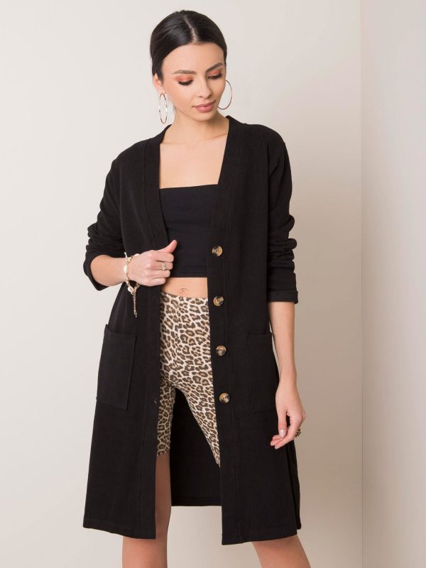 Czarny sweter Tovy RUE PARIS