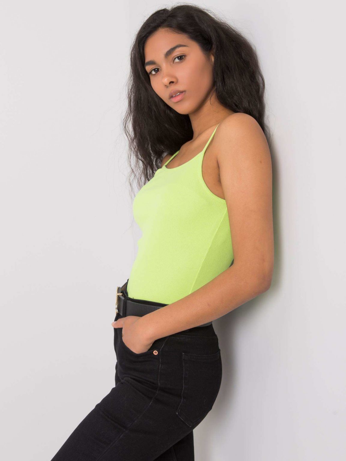Fluo zielony top Lizzie RUE PARIS