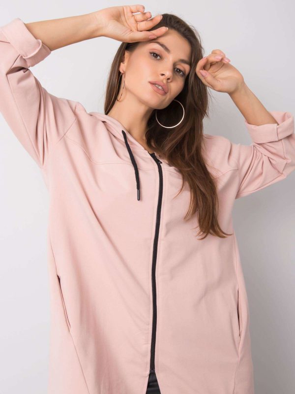 Brudnoróżowa bluza Zelda