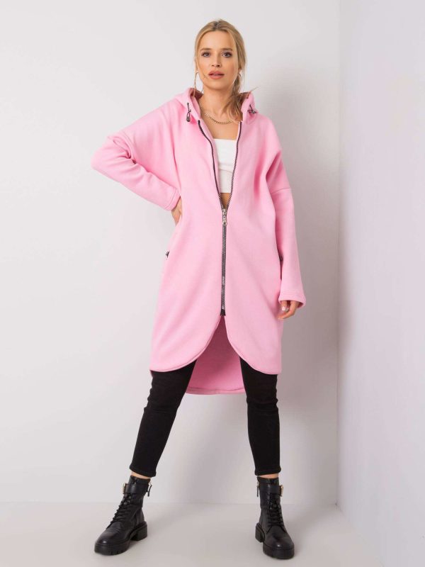 Jasnoróżowa bluza Tina RUE PARIS