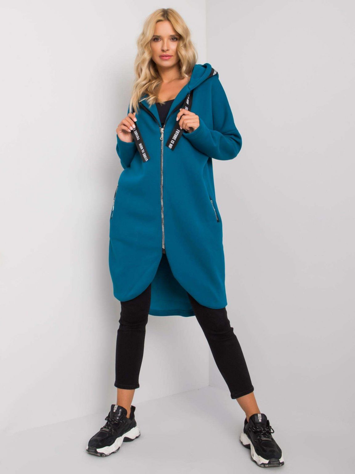 Morska bluza rozpinana Carissa