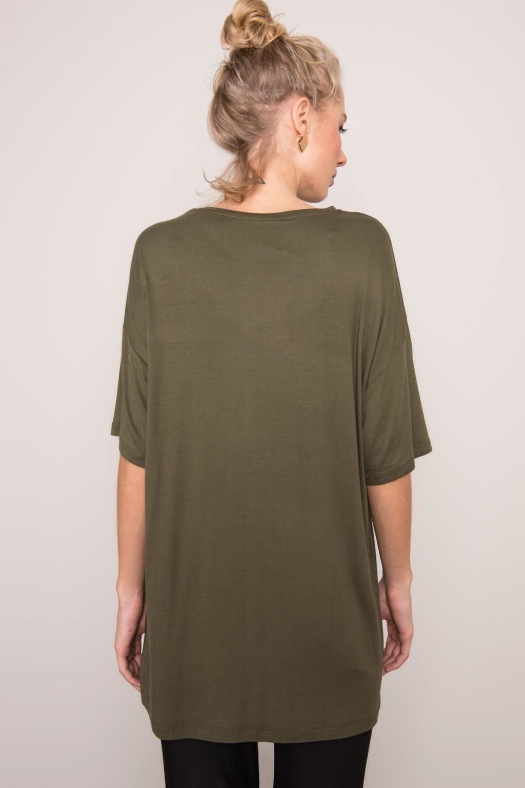 Khaki t-shirt oversize BSL
