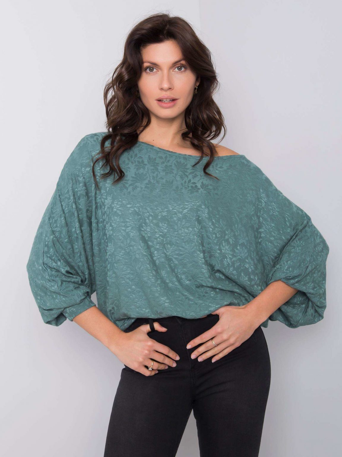 Zielona bluzka oversize Elysia RUE PARIS