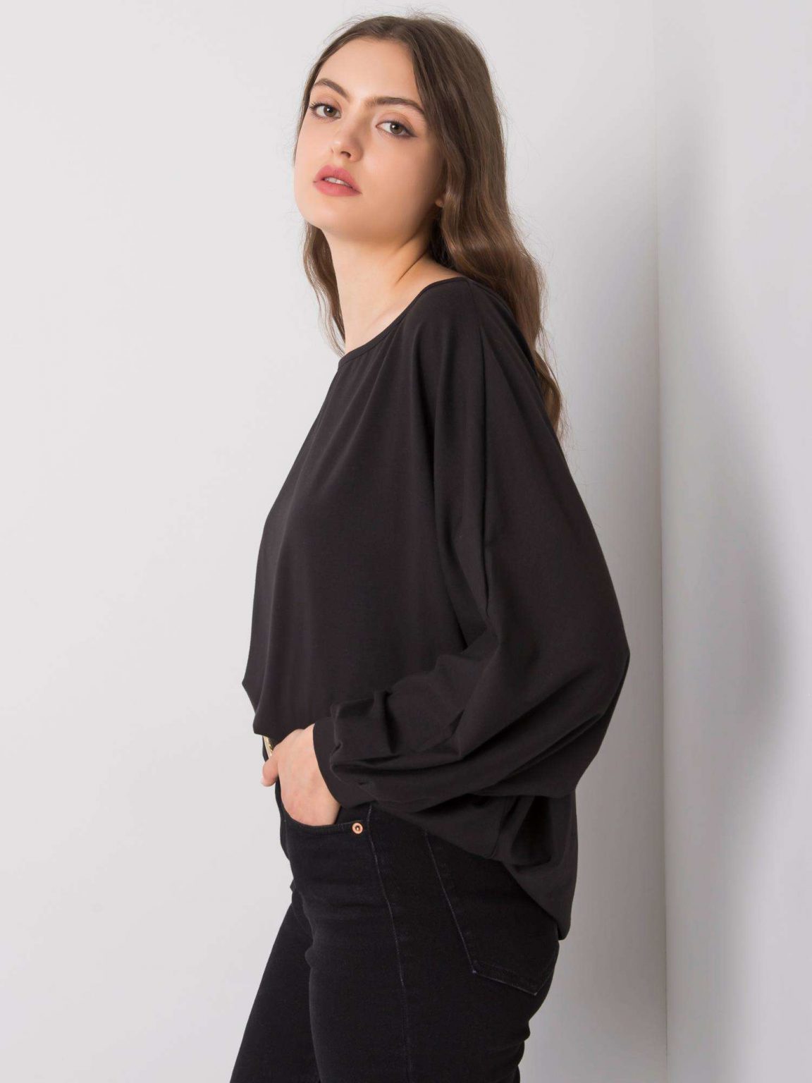 Czarna bluzka Esther RUE PARIS