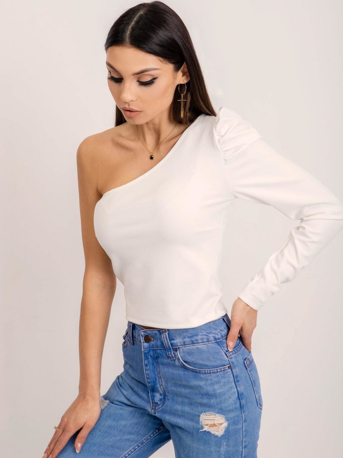 BSL Ecru bluzka damska